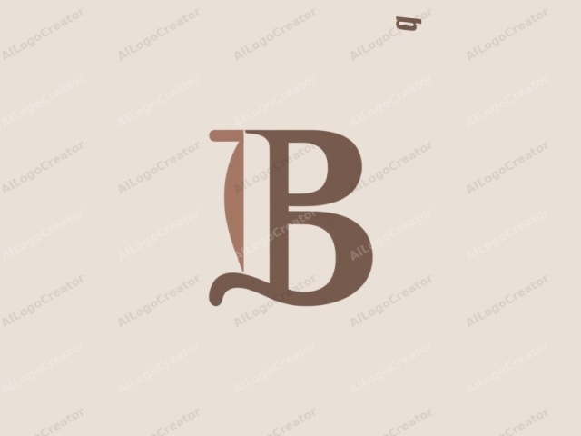 The logo features a stylized initial "B" rendered in a minimalist, modern design. The letter "B" is crafted in a sans-serif typeface, characterized by its clean, geometric lines without any serifs or embellishments. The color