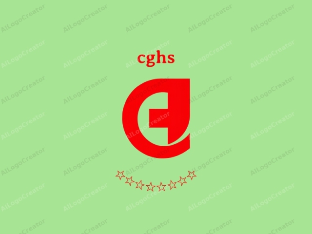 emphasizing its key features. The image features a bold, minimalist design with a simple color palette. The central focus is a geometric symbol consisting of a large, red, lowercase letter "c" intersected by a smaller red, uppercase letter "t