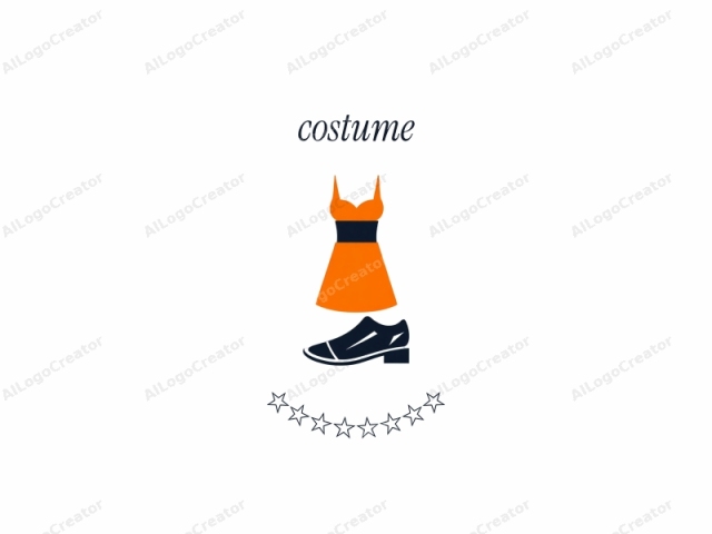 Das Logo ist eine einfache, stilisierte digitale Illustration. Es zeigt zwei Hauptelemente: ein ärmelloses Kleid und ein Paar Schuhe, beide in einem minimalistischen, flachen Design mit klaren Linien und lebendigen Farben gezeichnet.

Das Kleid ist in hellen Farben dargestellt