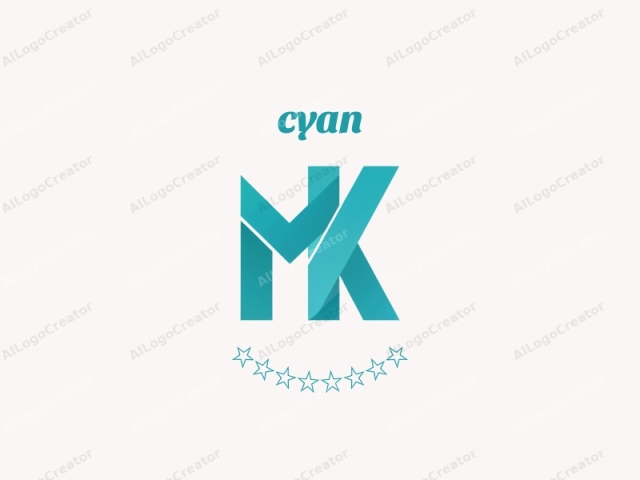 The logo features the letters "MK" in a sleek, modern design, with a minimalist aesthetic. The "M" and "K" are stylized as angular, bold, and three-dimensional shapes, giving them a sense of depth and movement