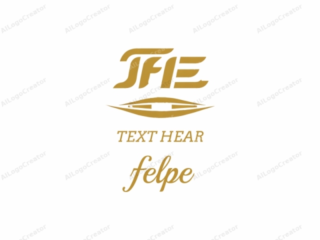 in plain language. The logo image is a stylized, minimalist design featuring bold, uppercase letters in a clean, sans-serif typeface. The letters are prominently displayed in a golden-yellow color against a plain, white background. The letters "JH