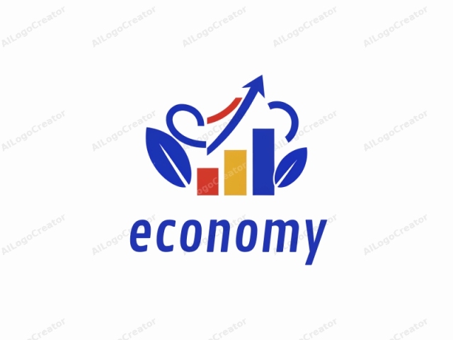 The image is a clean, minimalist, and modern logo design, featuring a set of geometric shapes and abstract lines against a plain white background. At the center, there are three tall, rectangular bars arranged vertically, each with a distinct color: the