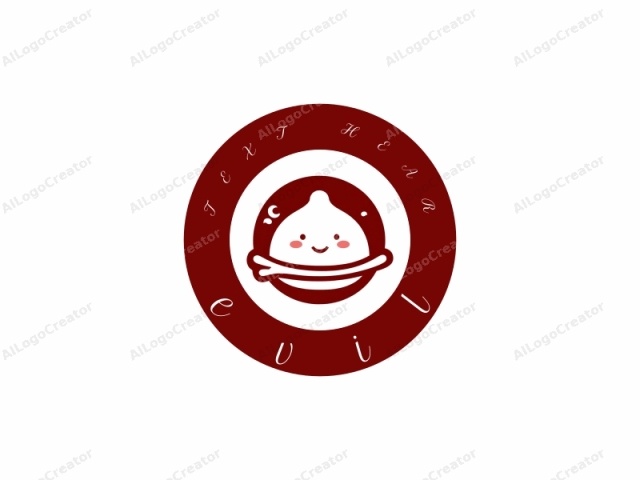 This is a stylized, cartoonish logo of a cheerful, anthropomorphic pumpkin with a smiling face. The pumpkin's face is drawn with simple, rounded shapes and minimal details, giving it a child-like, friendly appearance. It features two small