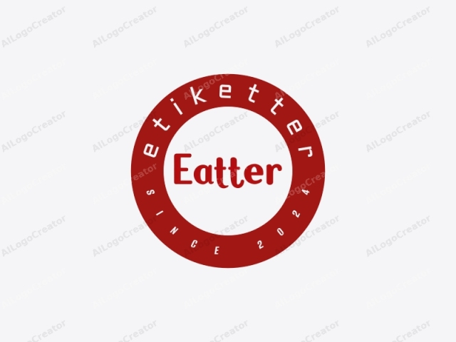 Esta imagen es un gráfico digital que presenta el nombre "Eater" en una fuente simple y moderna. El texto está centrado y ocupa la mayor parte de la imagen. La fuente es atrevida y sans-serif, con bordes suaves y redondeados y un grosor consistente