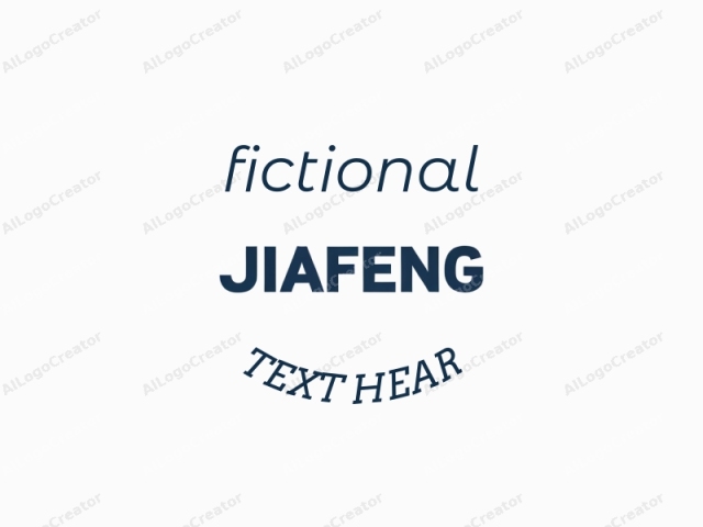 この画像は、ミニマリストでテキストベースのロゴで、太字の大文字で「JIAPENG」という単語が特徴です。文字はサンセリフフォントで、濃いネイビーブルーの色です。背景は純白で、テキストを際立たせています。