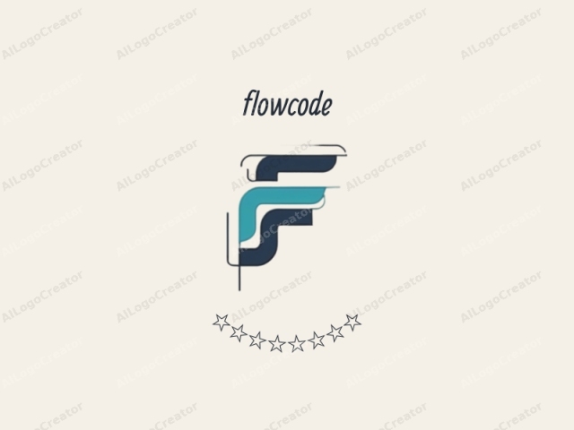 โลโก้นี้เป็นตัวอักษร "F" แบบนามธรรมที่ถูกออกแบบอย่างมีสไตล์ในรูปแบบที่ทันสมัยและเรียบง่าย ตัวอักษรประกอบด้วยส่วนโค้งสี่ส่วนที่เชื่อมต่อกัน แต่ละส่วนมีสีและความหนาที่แตกต่างกัน ส่วนบนเป็นสีน้ำเงินเข้ม ในขณะที่สองส่วน