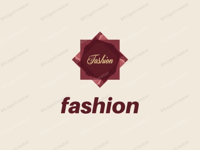 in a descriptive, clear, and informative manner. This image is a digital logo featuring the word "Fashion" in a stylish, elegant font. The text is located centrally and is rendered in a flowing, cursive script with an artistic flair, giving