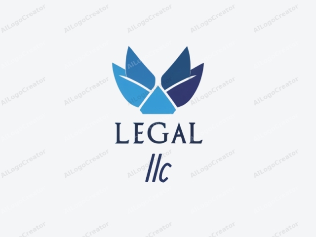 a law firm named LEGAL Consulting. This digital graphic design features a minimalist and modern aesthetic, with a clean and uncluttered appearance. The logo prominently displays a stylized, abstract representation of the firm's name, LEGAL Consulting,