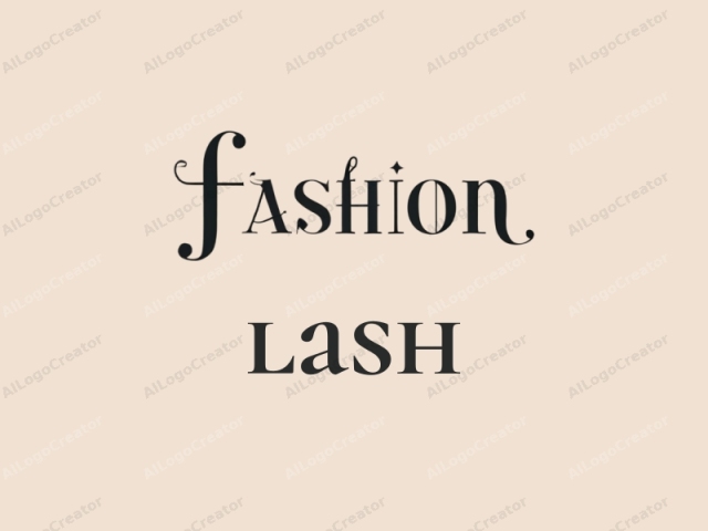 which features the word "Fashion" in a serif font. The text is written in a bold, black color, with "Fashion" being the main focus. Below "Fashion," the word "Ienstown" appears in smaller, italicized