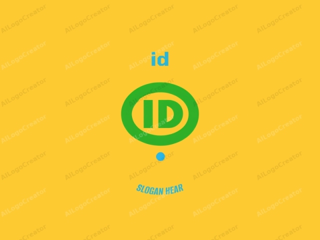 This is a simple, digital logo featuring a bold, green circular shape with a prominent, centered white capital letter "I" within it. The green circle is bordered by a thin white line, emphasizing its shape. Underneath the green circle,