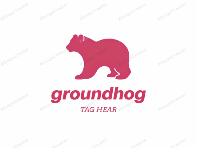 Dieses Logo-Bild zeigt ein einfaches, minimalistisches Design einer Braunbär-Silhouette. Der Bär ist nach links gerichtet, wobei sein Kopf leicht zum Betrachter gedreht ist und eine entspannte Haltung einnimmt. Die Form des Bären ist glatt und gut definiert, ohne unnötige Details.