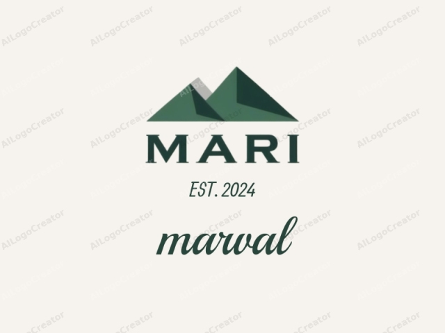 This is a digital logo design representing the word "MARAI." The logo features a minimalist and modern design. It consists of a single word, "MARAI," written in uppercase letters with a serif font, which gives it a classic and elegant