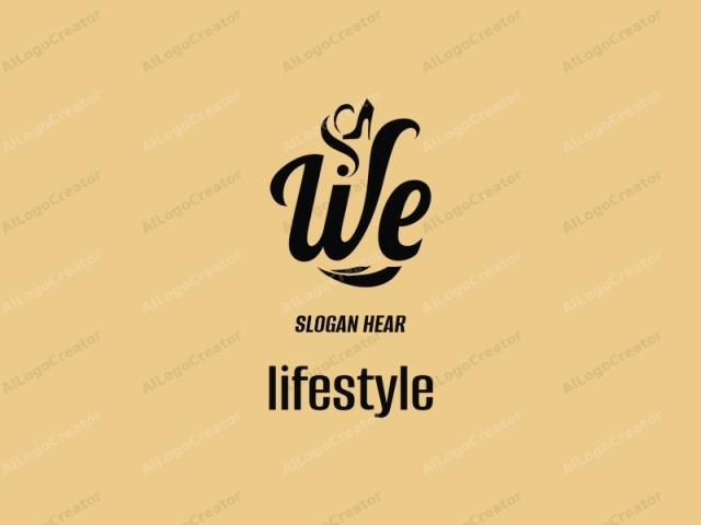 The logo is minimalist and features the word "Life" in an elegant, stylized script. The letters are designed in a bold, black typeface with fluid, graceful curves. The "i" is stylized into a silhouette of a high