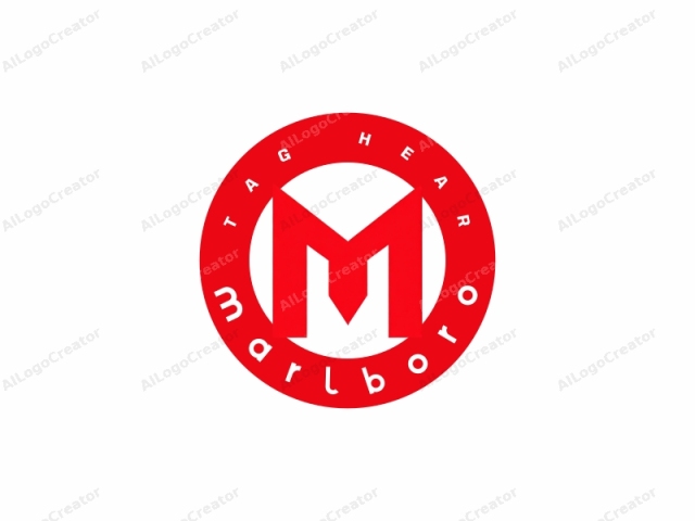 which features the letters "M" and "N". The logo consists of two bold, red, capital letters against a stark white background. The letter "M" is positioned on the left side of the image, while the letter "N"