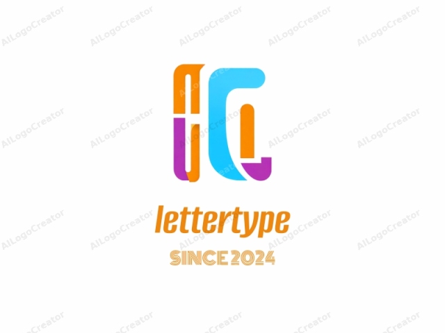 which features a geometric design. The logo is minimalist and modern in style. It comprises three main elements: a large, curved shape at the top right, two smaller curved shapes at the top left, and a rectangular shape at the bottom. The