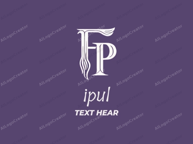 This logo image features a stylized monogram of the initials "FP" in an elegant, calligraphic script. The monogram is centered on a solid, deep purple background, creating a stark contrast that makes the letters stand out prominently.