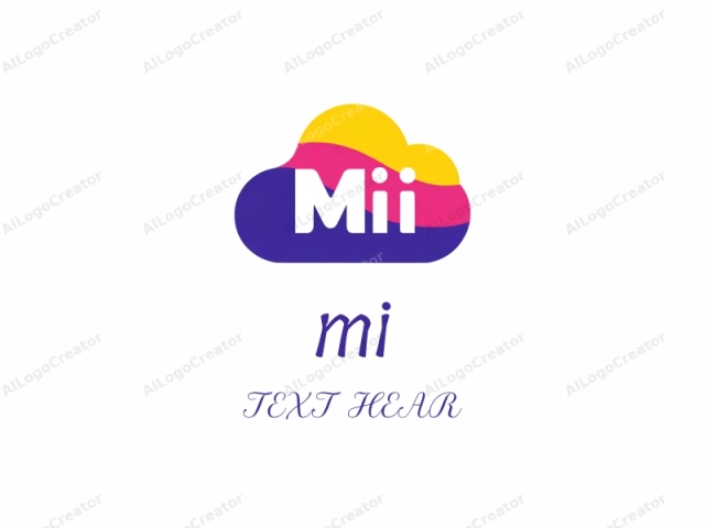 presentando el texto "Mii." El diseño es minimalista y moderno, utilizando tipografía limpia y audaz. El logo consiste en el texto "Mii" en una fuente sans-serif, que es grande y está prominentemente centrado. La "M" está en