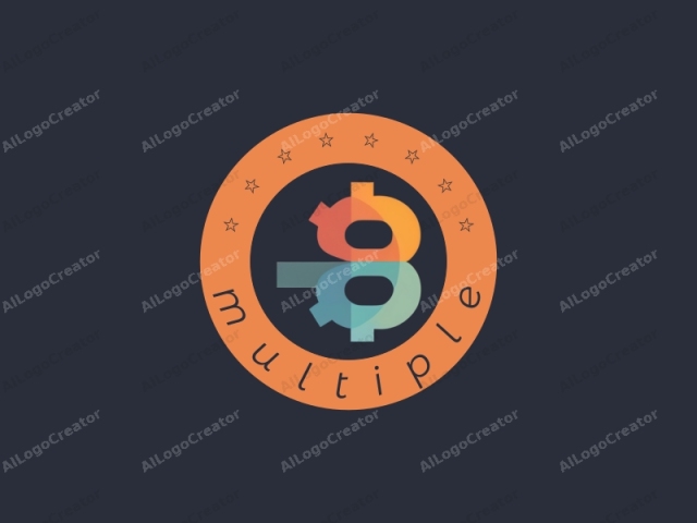 The image is a minimalist digital graphic with a bold, modern design. The central focus is an abstract, stylized figure resembling a lowercase "b" with a distinct, round, looped shape at the bottom. This figure is rendered in a