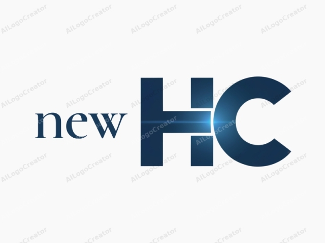 This is a digital logo image featuring the stylized lettering of the acronym "HC" in bold, sans-serif typography. The letters are presented in a modern, clean design with a sleek, minimalist aesthetic. The letter "H" is in