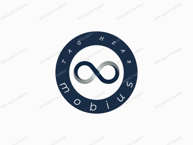 This is a logo consisting of a stylized infinity symbol, which is a geometric shape commonly used to represent eternity, continuity, or cycles. The infinity symbol is composed of two intersecting, overlapping loops forming a closed figure with no beginning or end