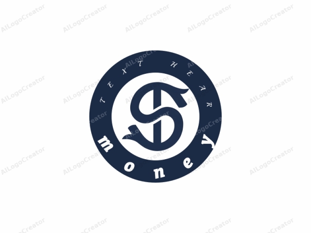 The image is a minimalist, abstract logo featuring the letter "S" in a stylized, fluid, and modern design. The "S" is rendered in a bold, uppercase sans-serif typeface with clean, smooth lines. It is drawn