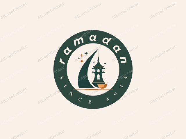 which depicts a stylized lighthouse set against a minimalist background. The lighthouse is rendered in a dark green hue with clean, sharp lines, evoking a sense of modernity and elegance. Positioned in the foreground, it features a conical