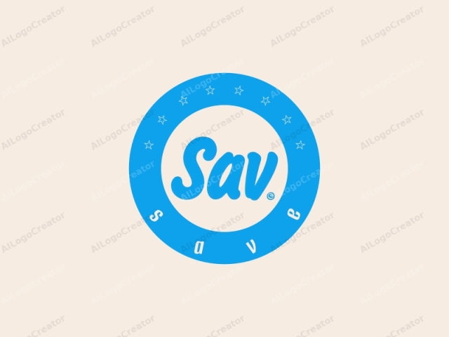 Der Fokus liegt auf den ästhetischen Merkmalen, visuellen Elementen und der gesamten Stimmung und Botschaft, die vermittelt wird. Das Bild ist ein digitales Logo für ein Unternehmen oder eine Marke namens "SAY". Das Design zeichnet sich durch einen minimalistischen Ansatz mit einem sauberen und modernen Look aus. Der Text ist