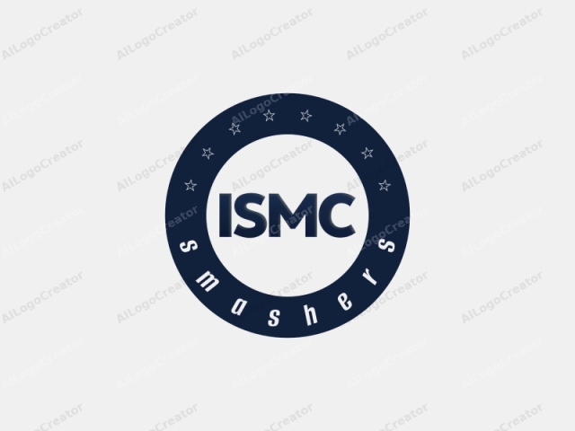 This logo image features the acronym "ISMC" in bold, uppercase letters. The letters "I" and "M" are in the same size and are placed centrally above and below the acronym. The letter "S" is larger than the