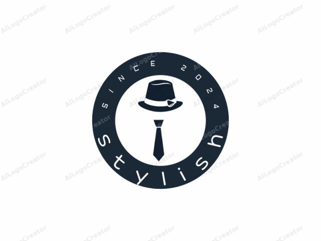 This logo is a simple, monochromatic silhouette image rendered in a digital medium. The design features a black, stylized depiction of a man's headgear and attire, with a stark white background that emphasizes the contrast and clarity of the image