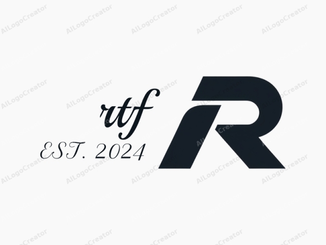 這張圖片是一個極簡的數位標誌,由兩個大膽的黑色字母「R」和「P」組成,置於純白的背景上。字母以現代無襯線字體風格呈現,邊緣圓滑。