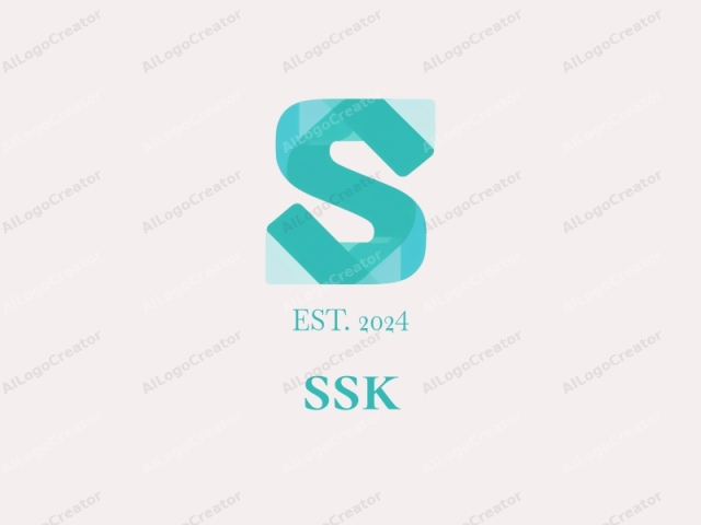 This logo features a stylized, lowercase letter "s" in a bold, sans-serif typeface. The letter is rendered in a bright teal green, with a smooth, glossy finish that conveys modernity and freshness. The "s"