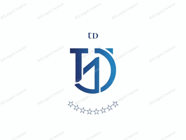 Este logotipo es un diseño moderno y estilizado que presenta una estética minimalista y audaz. Consiste en una forma geométrica compuesta por un círculo intersectado por dos líneas curvas que forman una forma de "T". Las líneas y el círculo están representados en un tono profundo