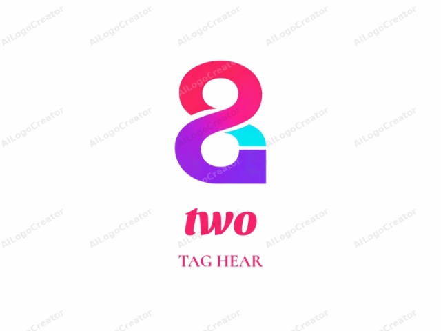 a stylized infinity symbol. The infinity symbol is prominently displayed in the center of the image. The design features smooth, curved lines that give it a modern and sleek appearance. The symbol is rendered in a gradient of vibrant colors, transitioning from a