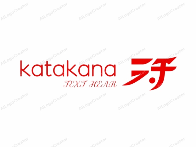 This image is a stylized logo featuring the Japanese kanji character "fu." The kanji character is bold and modern, with sharp, angular edges. It is rendered in a vibrant, bright red color on a stark white background, creating a