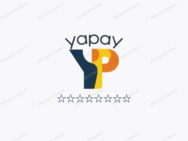 This image is a digital logo design featuring a stylized letter "P" against a plain white background. The letter "P" is designed in a modern, abstract manner, with bold, geometric shapes and vibrant colors. The letter "P"