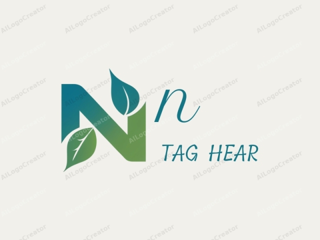 โลโก้นี้มีลักษณะเป็นตัวอักษร "n" แบบตัวพิมพ์เล็กที่ออกแบบมาอย่างเรียบร้อยและเป็นธรรมชาติ ตัวอักษร "n" ถูกแบ่งออกเป็นสองส่วนตามแนวตั้ง โดยส่วนซ้ายเป็นกราเดียนต์จากสีเทอร์ควอยซ์ไปจนถึงสีเขียวที่เปลี่ยนโทนอย่างนุ่มนวล ในขณะที่ส่วนขวา