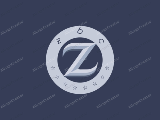 นี่คือโลโก้แบบมินิมอลที่มีตัวอักษรตัวใหญ่ "Z" ที่เด่นชัดและโดดเด่น ตัว "Z" ถูกออกแบบในสไตล์ที่ทันสมัยและเรียบง่าย ด้วยขอบเรขาคณิตที่คมชัดและเอฟเฟกต์สามมิติที่เรียบเนียน ดูเหมือนว่า
