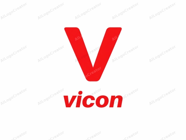 โลโก้นี้เป็นการออกแบบที่เรียบง่าย โดดเด่น และทันสมัย ประกอบด้วยตัว "V" ตัวใหญ่สีแดงสดที่อยู่ตรงกลางบนพื้นหลังสีขาวสะอาด ตัว "V" มีความสมมาตรและมีเส้นที่เรียบเนียน ทำให้ดูคมชัดและทันสมัย