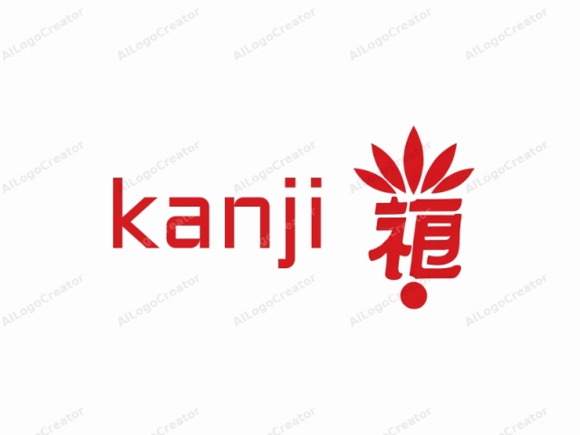 This is a digital logo composed of bold, red, stylized Chinese characters. The Chinese characters are prominently displayed in a sans-serif font, with each character occupying a distinct space. The characters are arranged centrally within a white, rectangular space, giving