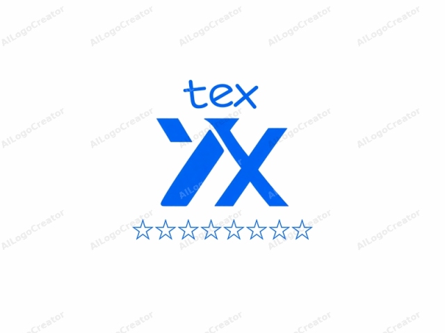 Dies ist ein einfaches, minimalistisches Logo, das aus kräftigen, geometrischen Formen besteht. Das Hauptelement ist ein stilisiertes, großgeschriebenes "X" mit einer zusätzlichen vertikalen Linie, die sich auf der rechten Seite erstreckt. Diese Linie hat eine scharfe, eckige Spitze, die einen spitzen Winkel bildet.