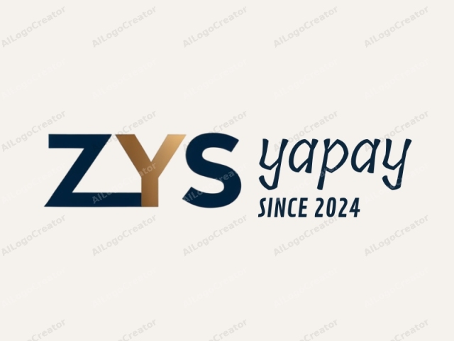 The image is a minimalist digital graphic of the logo for a company named "ZYS" (pronounced as "ZEE-ESS"). The logo consists of the company name in a clean, modern style. The word "ZYS" is