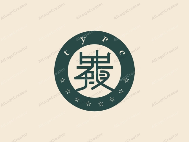 This is a minimalist logo featuring the Chinese character for "四" (pronounced "sì" in Mandarin and "sei" in Japanese), which means "four." The character is rendered in a clean, geometric, and modern style using solid