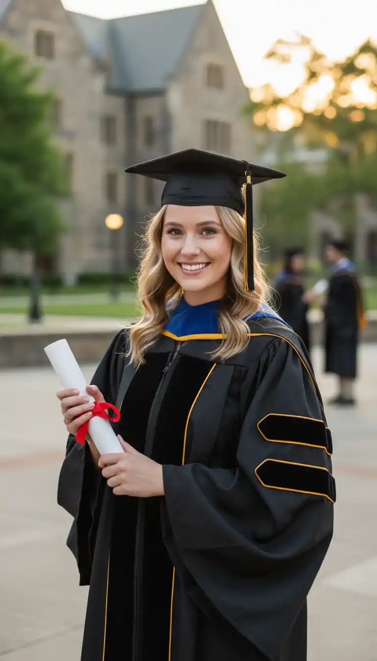 荘厳で明るいアーケードの中で、王家の建築と優雅な花嫁のシルエットを融合させた、時代を超えた結婚の象徴。