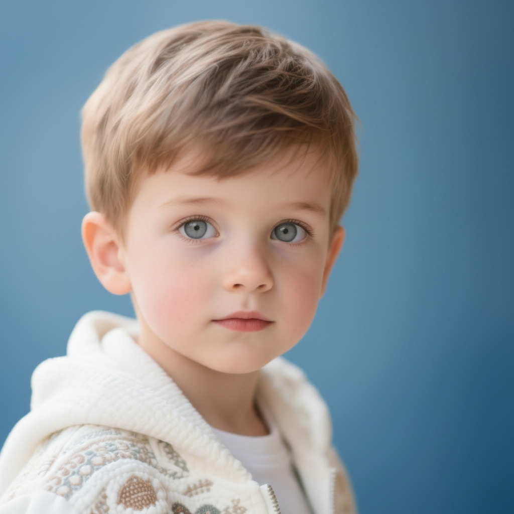 Cambiar Color con IA-Retrato cálido y amigable de una mascota para una marca familiar moderna, que transmita confianza, inocencia y accesibilidad a través de colores suaves.