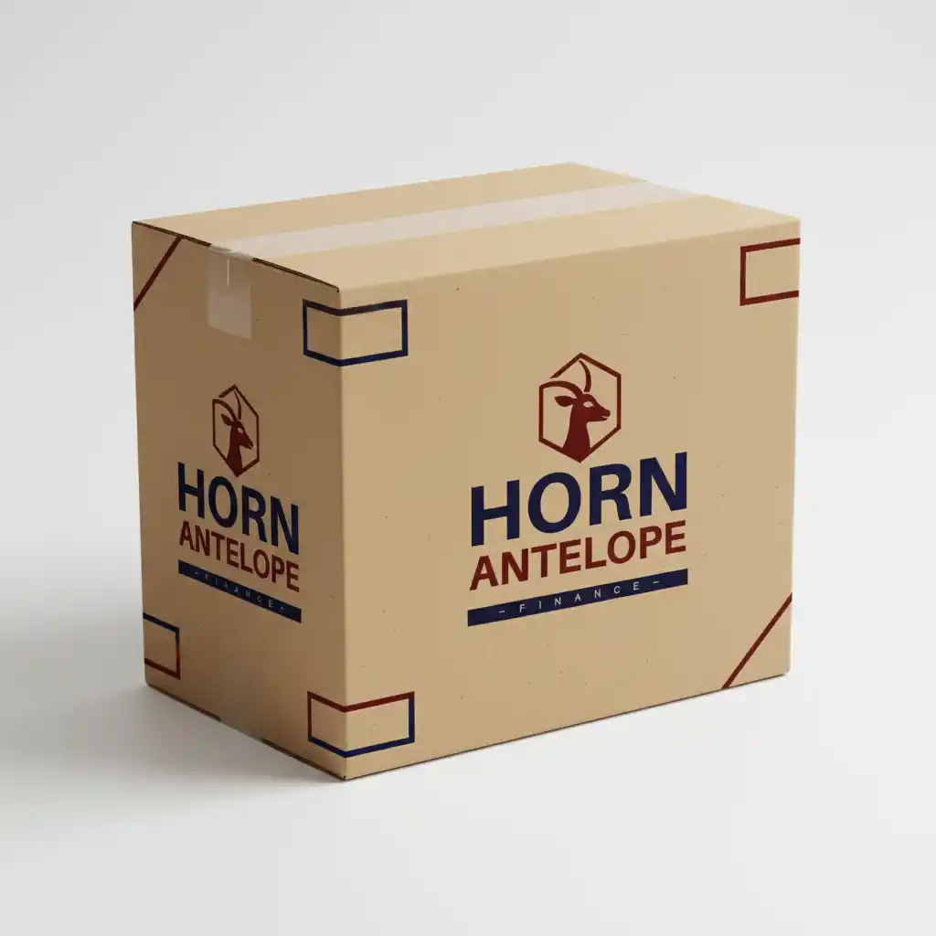 Realistic Cardboard Box Packaging Logo Mockups