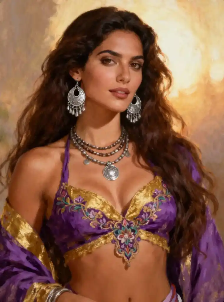 Image Upscaler-Enhance Gypsy Girl Photos with AI HD Tools for Stunning Results