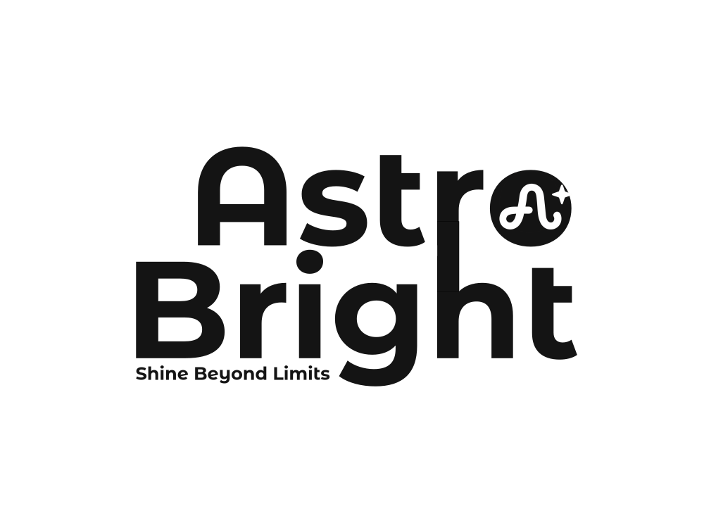 Minimal continuous script logo forming A and L with a pale pastel stroke and a small star accent on white background; elegant, friendly, modern.