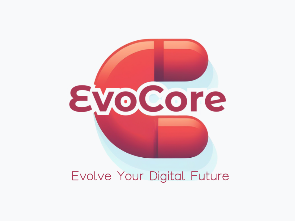 Create a bold, rounded G glyph with a warm red-to-orange gradient, thick stroke, white curved counter, glossy highlight, subtle blue ambient glow, clean vector edges, modern tech aesthetic.