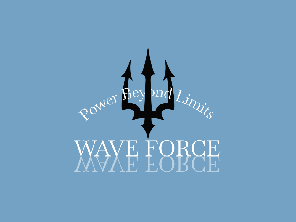 Symmetrical fleur-de-lis-inspired emblem, tall central blade with mirrored curved arms, black metallic texture, minimal ornamentation, high-contrast on dark background.