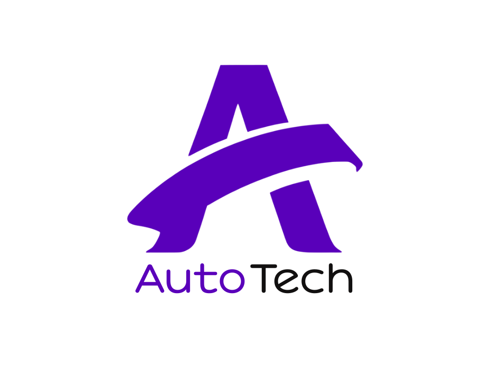 Minimalistic logo: stylized capital A with a sweeping arc, monochrome grayscale, dark background, bold clean lines, tech-forward vibe.